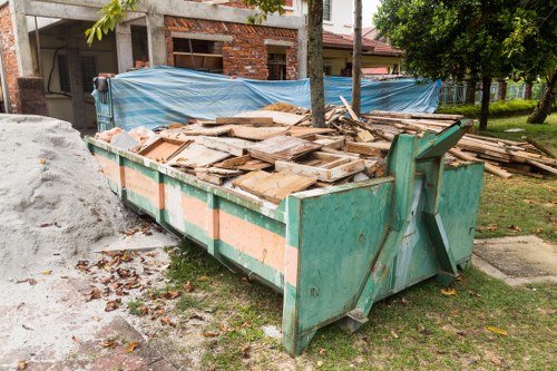 Business waste removal services in Neasden office setting