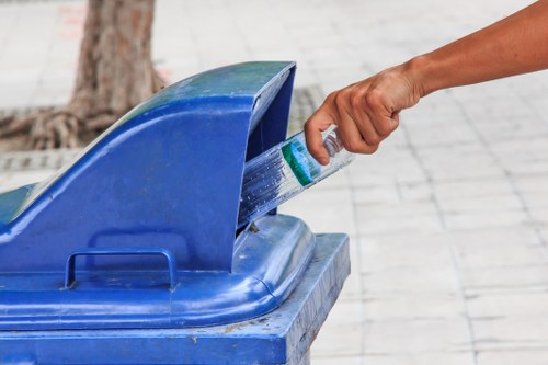 Recycling center handling furniture disposal in Neasden
